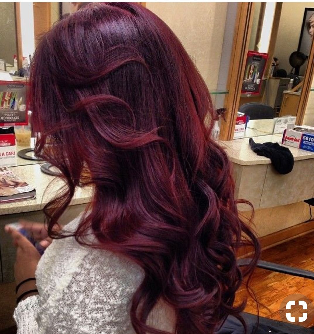 Аметист бургунди цвет волос
