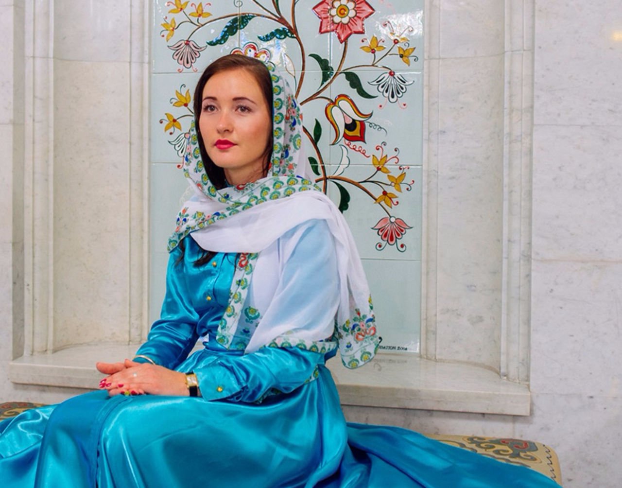 Красивая девушка на татарском