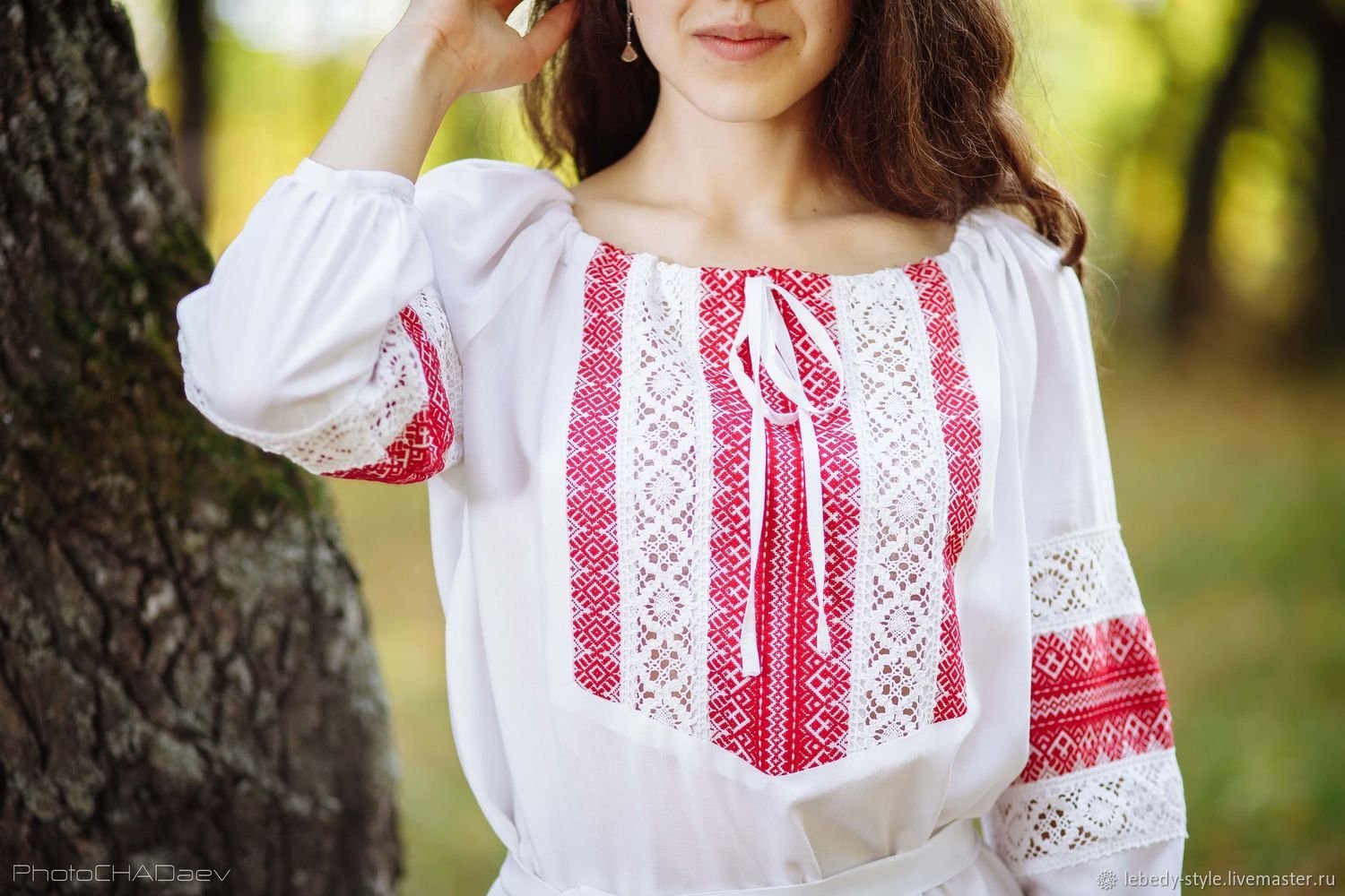 Славянская рубаха женская