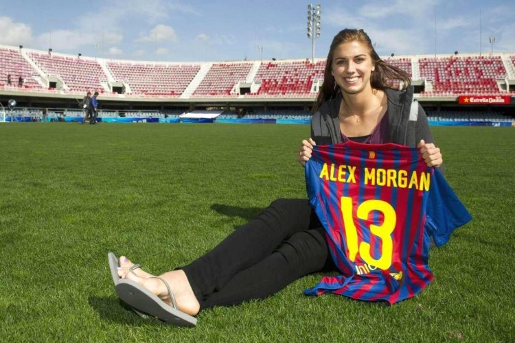 Алекс Морган Барселона.