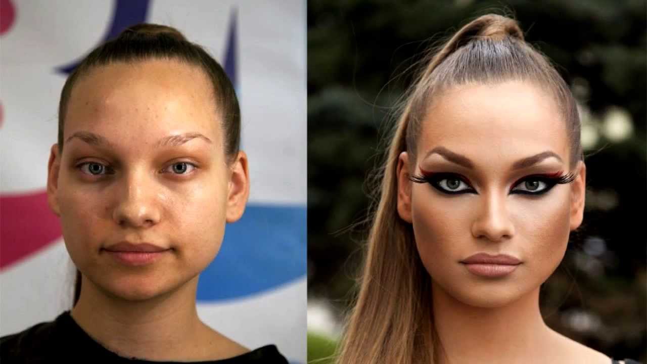 Просила не портить мейкап как называется. Макияж до и после. Чудеса макияжа. Девушки до и после макияжа. Невзрачная внешность.