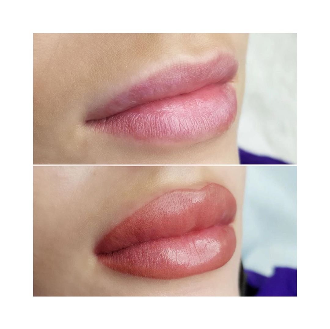 Татуаж или увеличение губ. Перманентный макияж губ. Перманент губ. Перманент губ до и после. Перманентный макияж губ до и после.