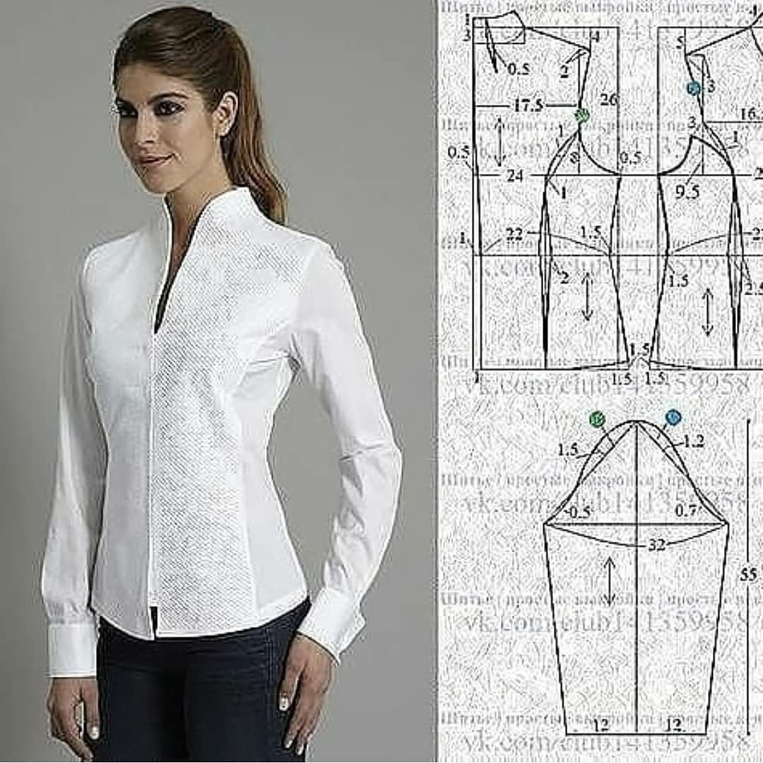 Моделирование женской блузки