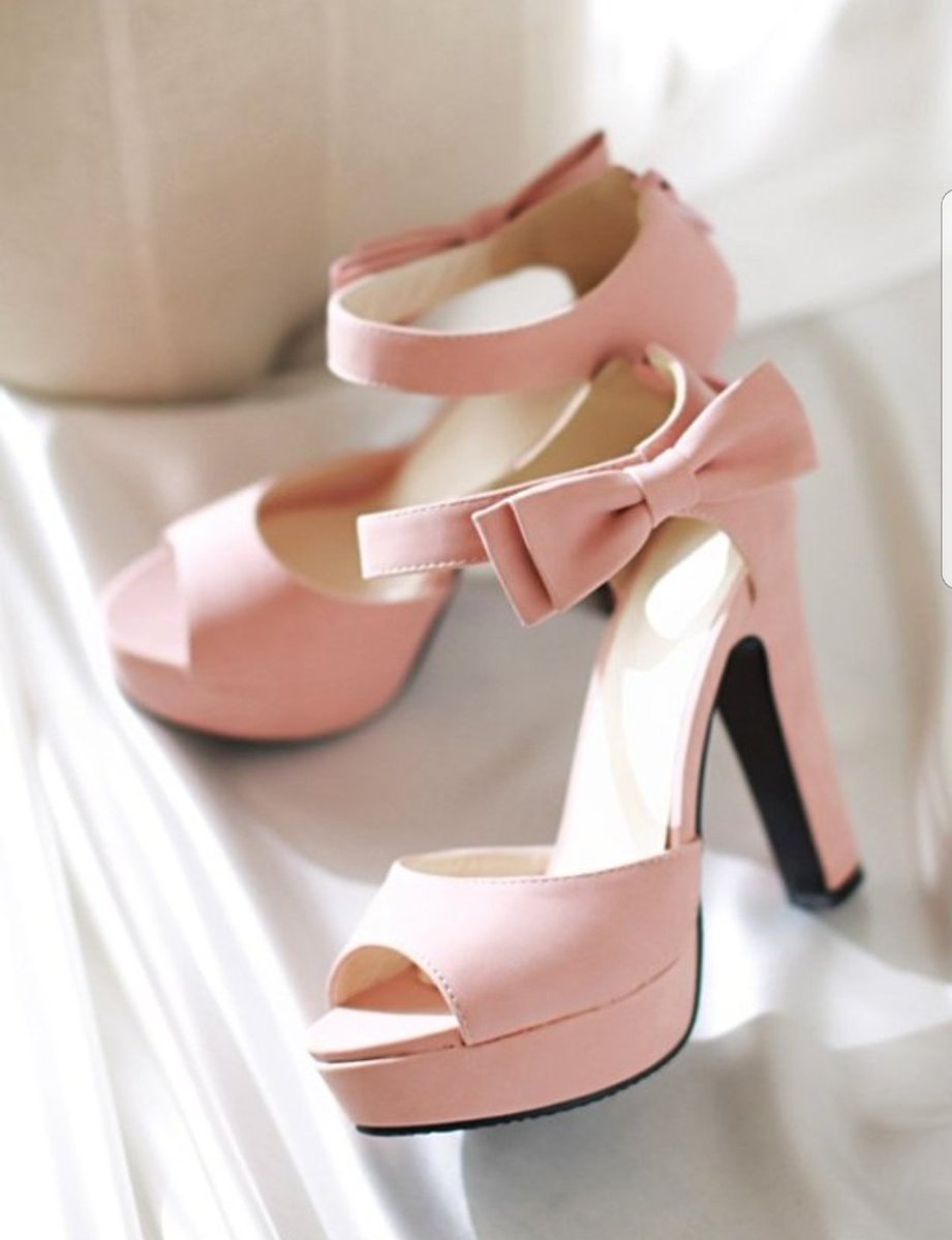 Туфли на выпускной розовые