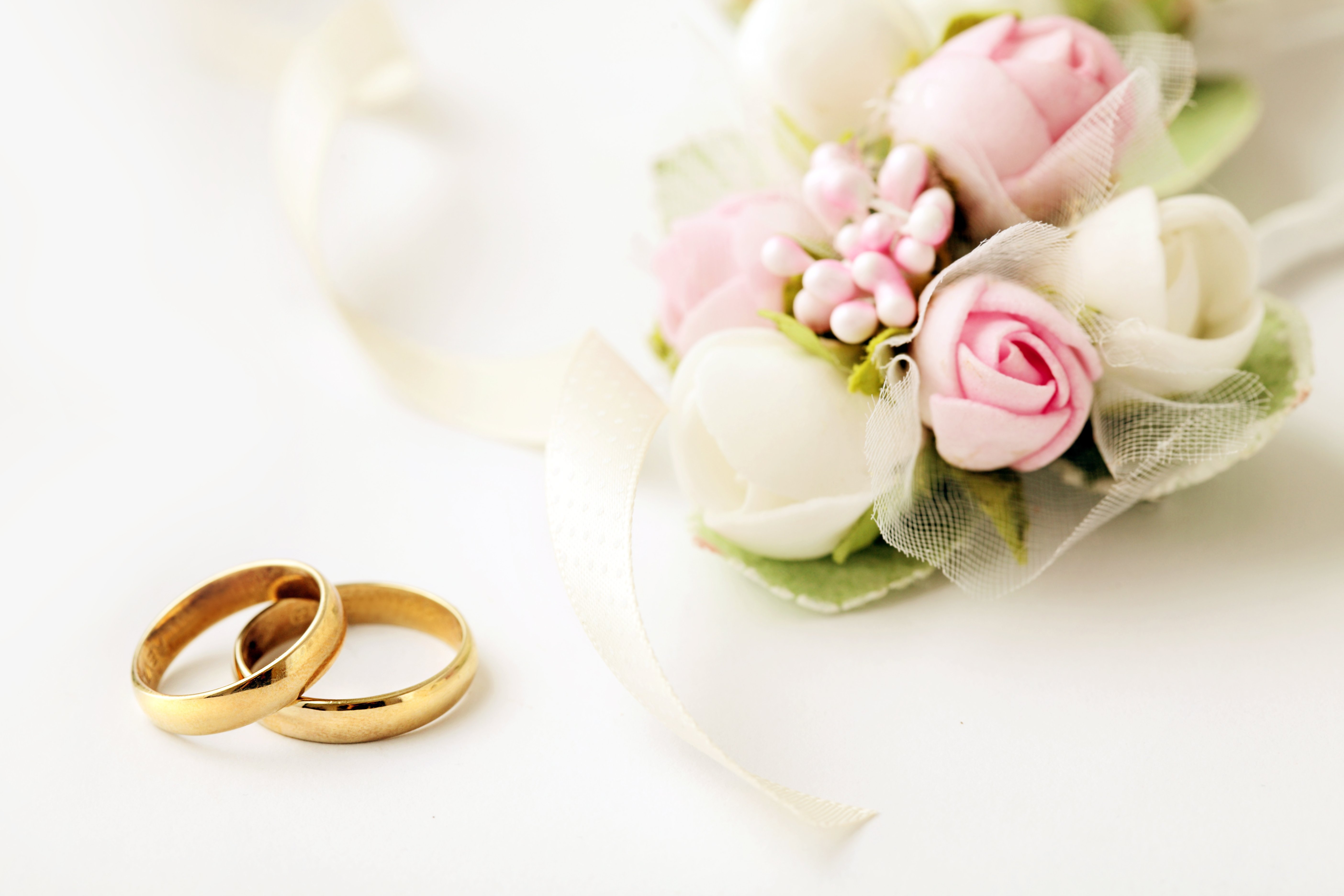 Свадьба без поздравлений. Свадебный фон. Свадебные кольца. Свадебные цветы с кольцами. Обручальные кольца с цветами.