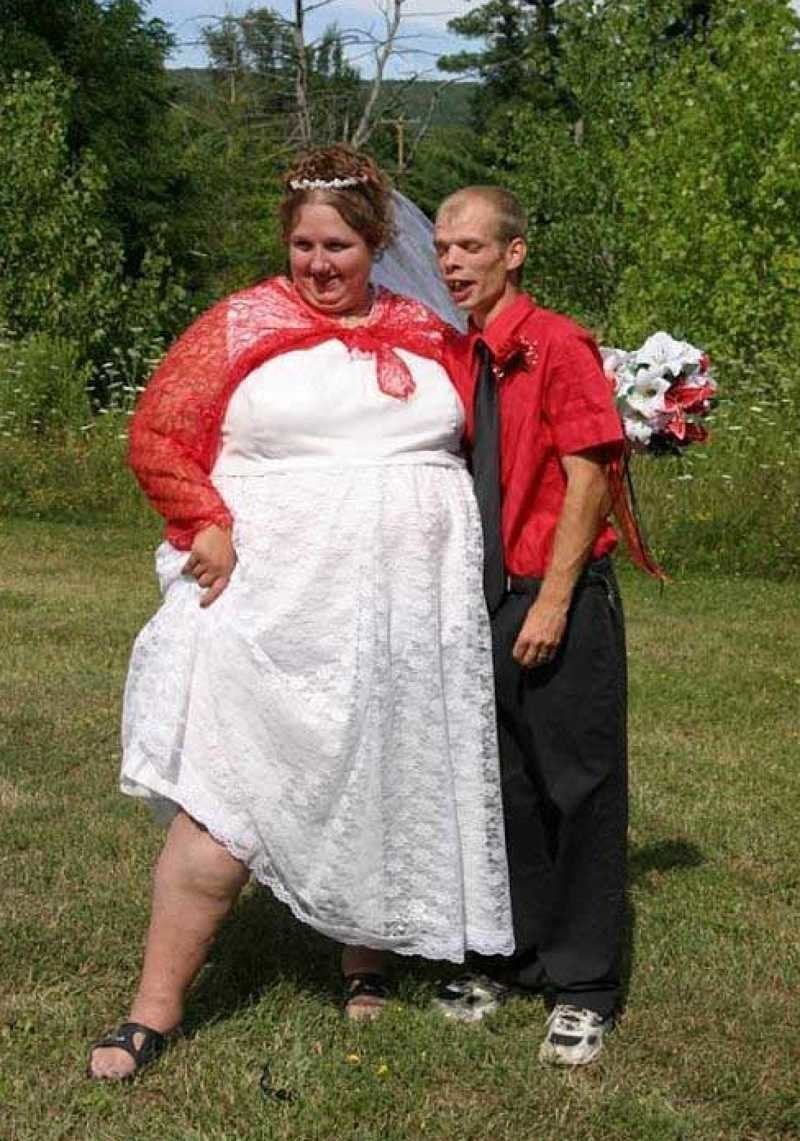 страшные свадебные фото