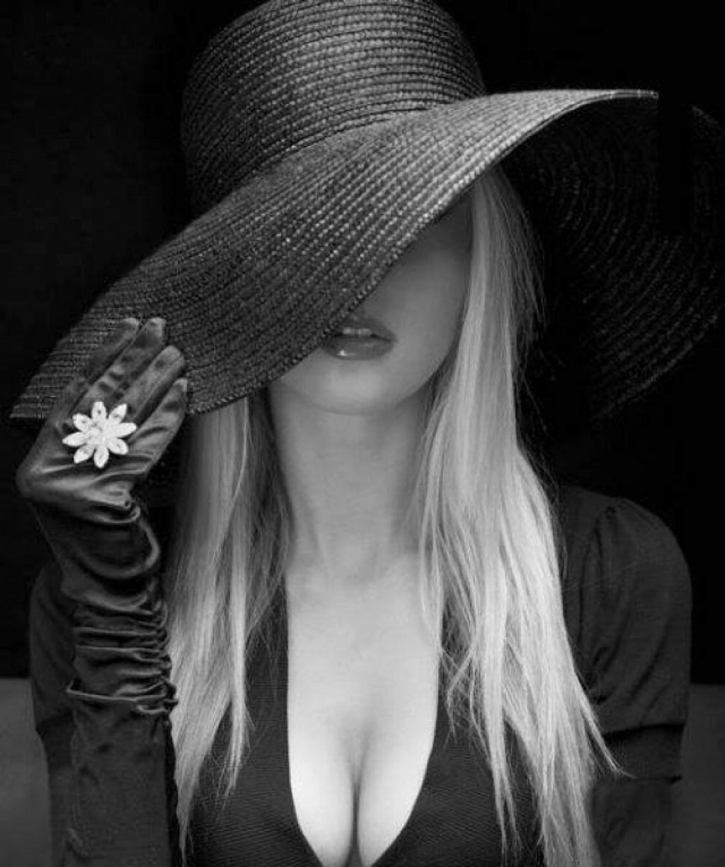 Загадочная женщина в шляпе - 72 фото