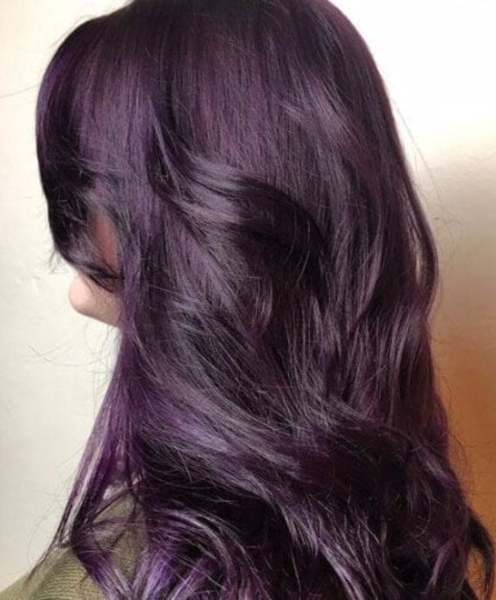 Коричневые Волосы С Оттенком Фиолетового