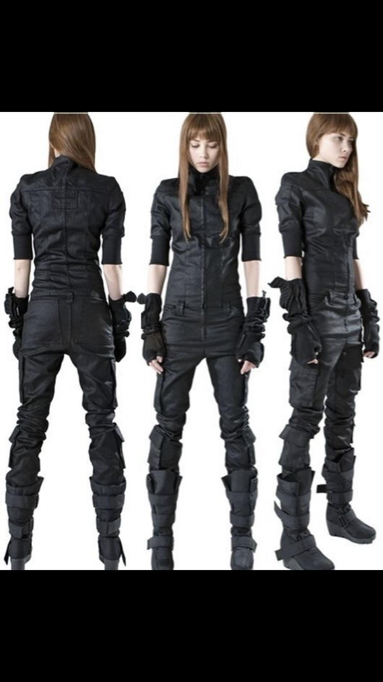 Cyberpunk clothes style фото 26