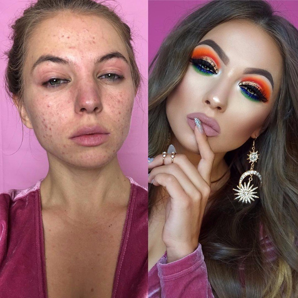 We can make up. Макияж до и после. Девушки до и после макияжа. Чудеса макияжа до и после. Макияж Преображение.