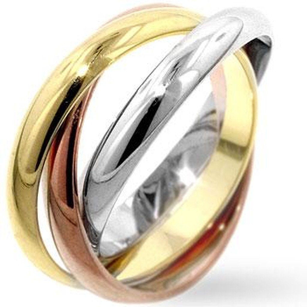 Тройное золотое кольцо. Кольцо Тринити Картье серебро. Золотое кольцо Тринити. Кольцо Тринити Санлайт. Тройное кольцо.