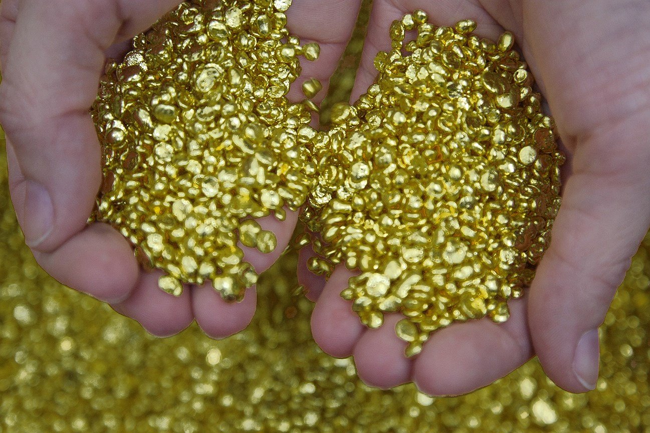 Можно золотой. Прииски золота. Россыпное золото. Добыча золота в Якутии. Добываем золото.