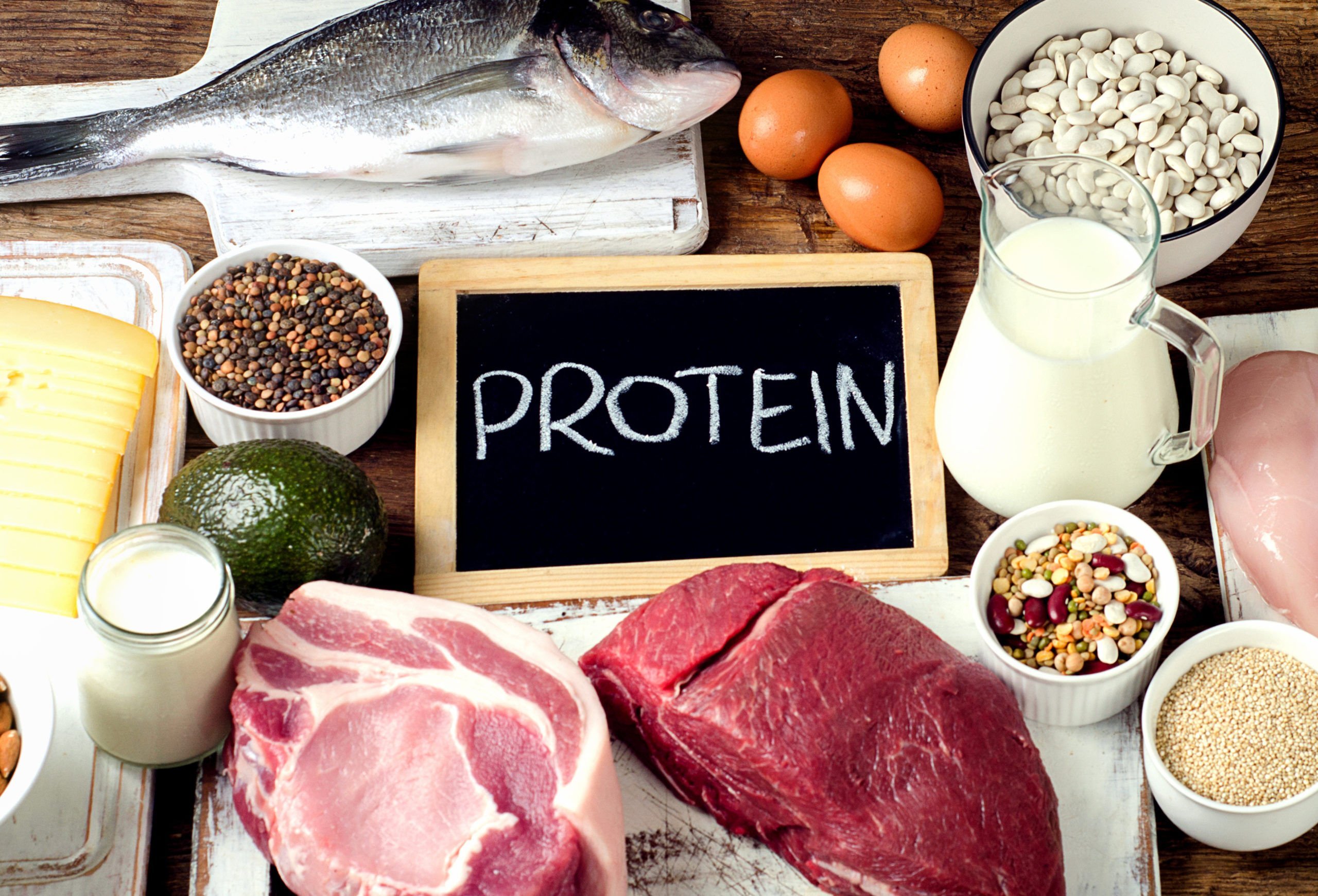 Сбалансированное питание белок