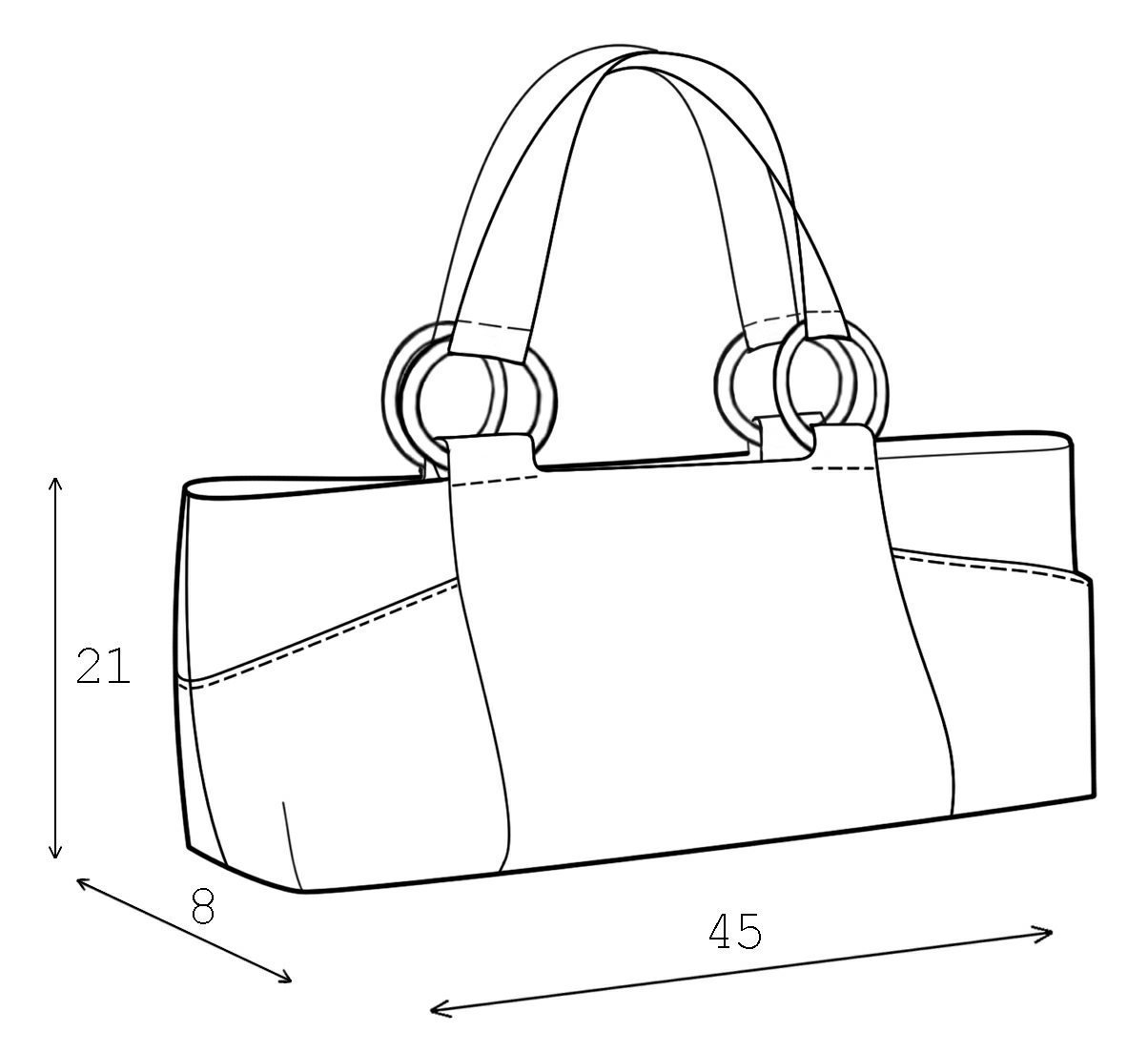 Какие сумки легкие. Сумка Хобо Prada выкройки. Сумка-Хобо кожаная женская выкройка. Выкройка сумки Sedgwick Bag carbon2cobalt. Лекало сумок.