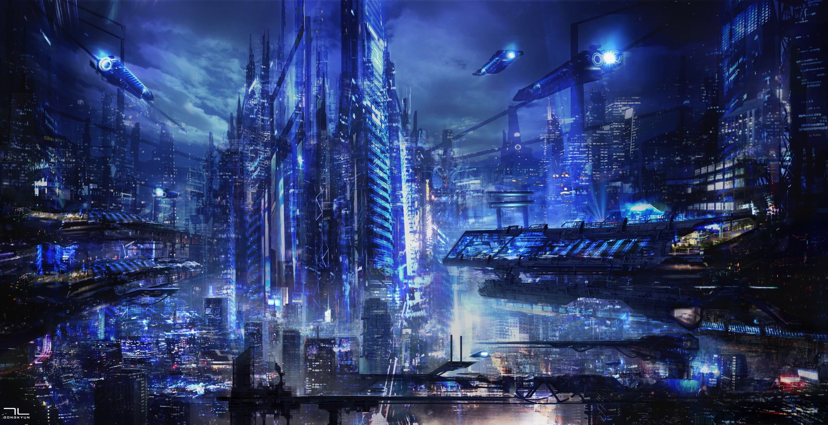 Читать космос нейросети сверхспособности фантастику. Мегабашня киберпанк 2077. Cyberpunk 2077 архитектура. Футуризм киберпанк. Sci-Fi Art город киберпанк.